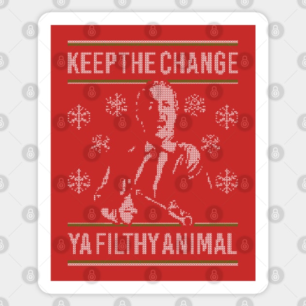 Keep The Change Home Alone Sticker by scribblejuice